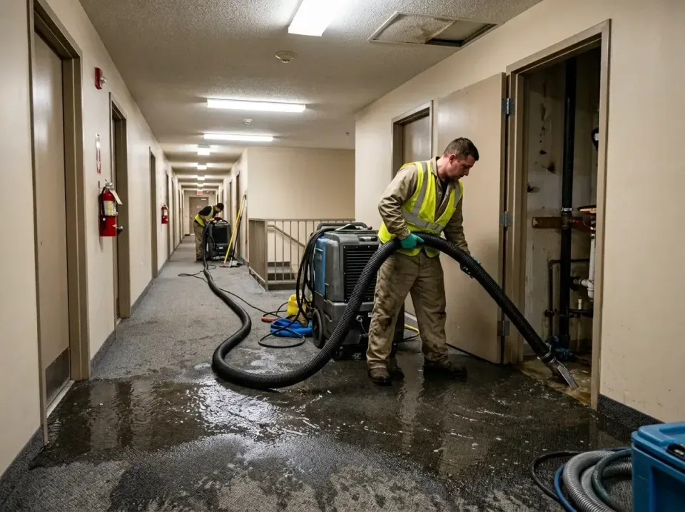 multi-unit-apartment-hallway-f-005 — frequently asked questions, Emergency Burst Pipe Water Extraction & Removal in Huron, CA